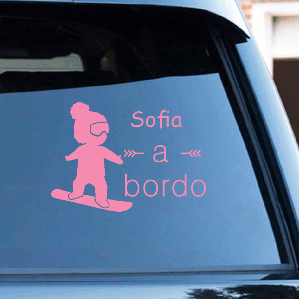 1pc Vinyl baby a bordo colorfu – Home Decor Manufacturers Bewertung und Preis
