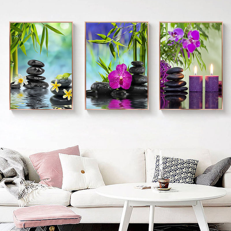 FramelessGreen Bamboo Zen Ston – Home Decor Zen Bewertung und Preis