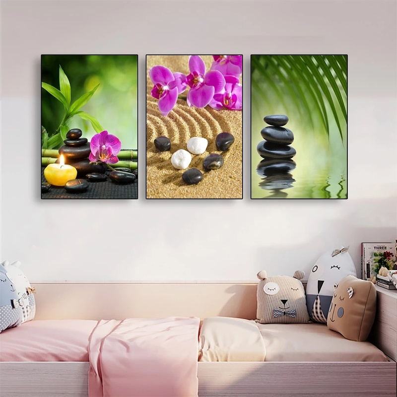 FramelessGreen Bamboo Zen Ston – Home Decor Zen Bewertung und Preis