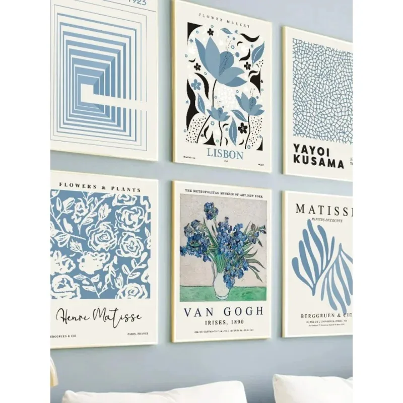 Blue Henri Matisse Yayoi Kusam – Home Decor Market Bewertung und Preis