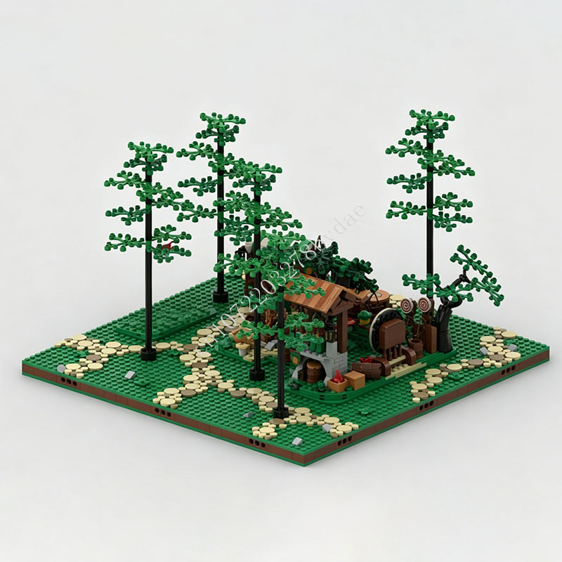 1398 PCS Medieval Forest Marke – Home Decor Market Bewertung und Preis