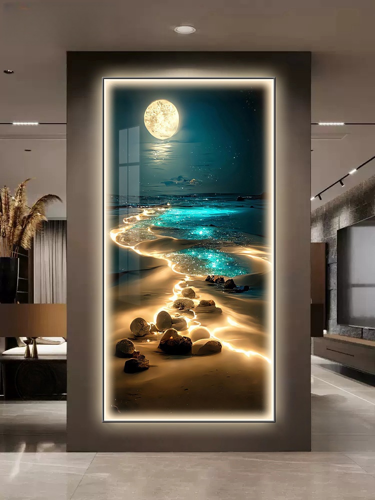 Ocean Waves Wall Lamp Entrance – Hanging Moon Lamp Bewertung und Preis