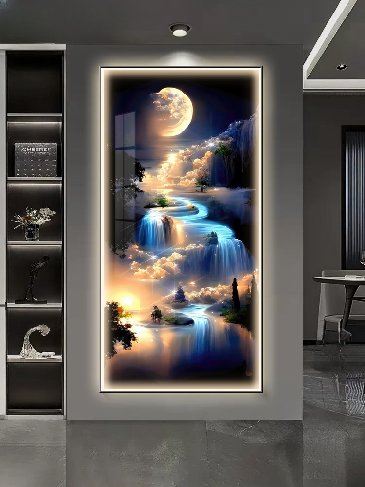 Ocean Waves Wall Lamp Entrance – Hanging Moon Lamp Bewertung und Preis