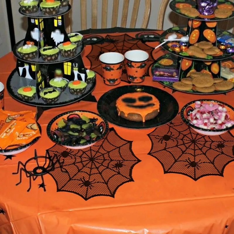 2/4Pcs Halloween Spider Web La – Home Decor Store Bewertung und Preis