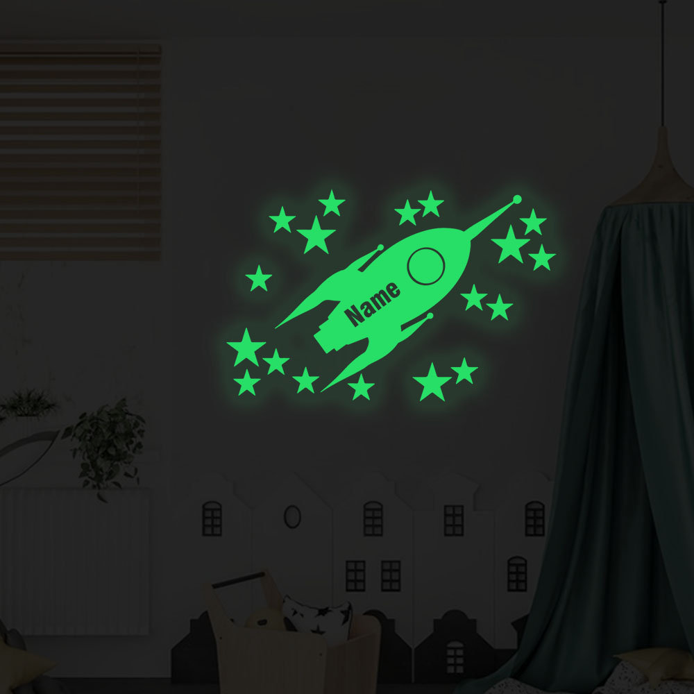 1pc Cartoon Rockets and stars  – Home Decor Living Bewertung und Preis