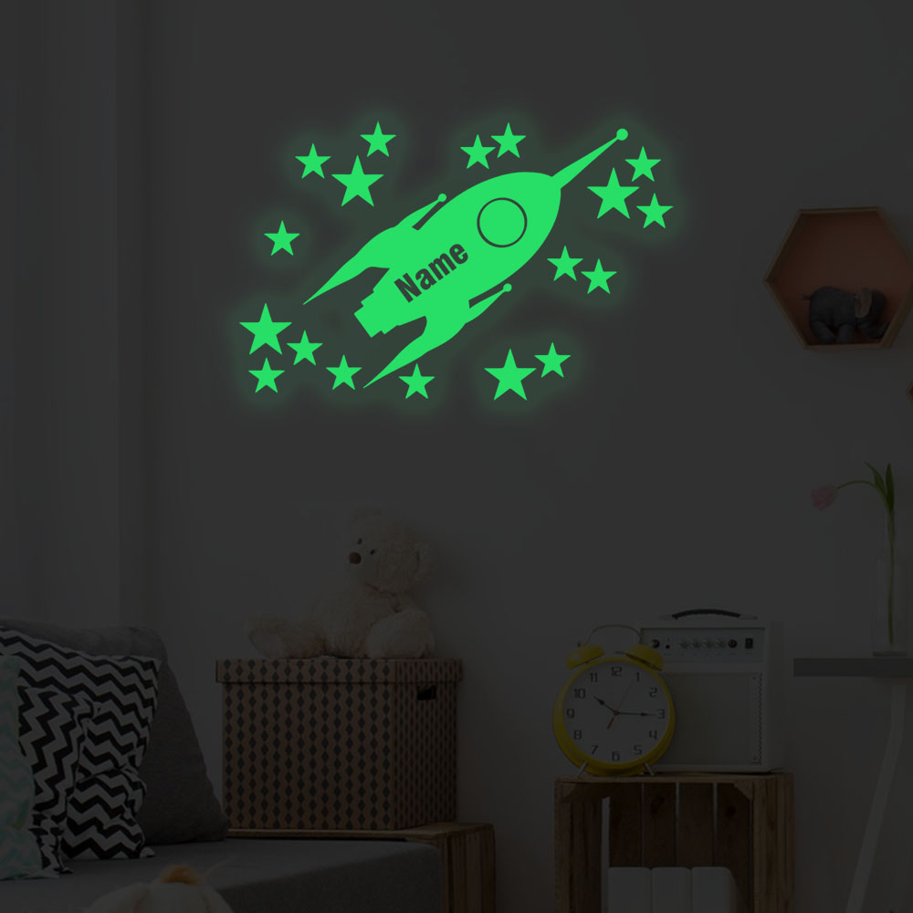 1pc Cartoon Rockets and stars  – Home Decor Living Bewertung und Preis