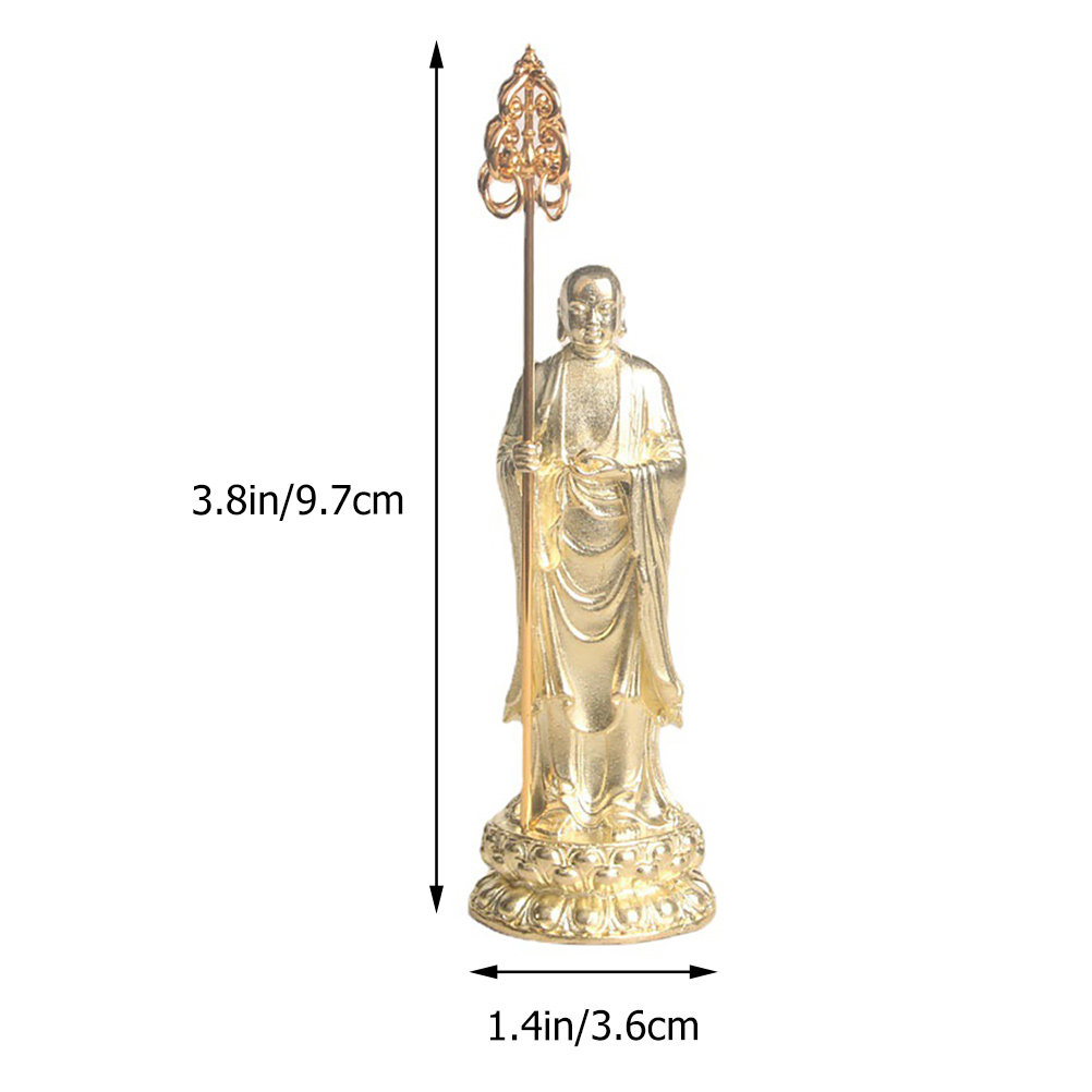 Brass Buddha Statue Monk Spade – Home Decor Zen Bewertung und Preis