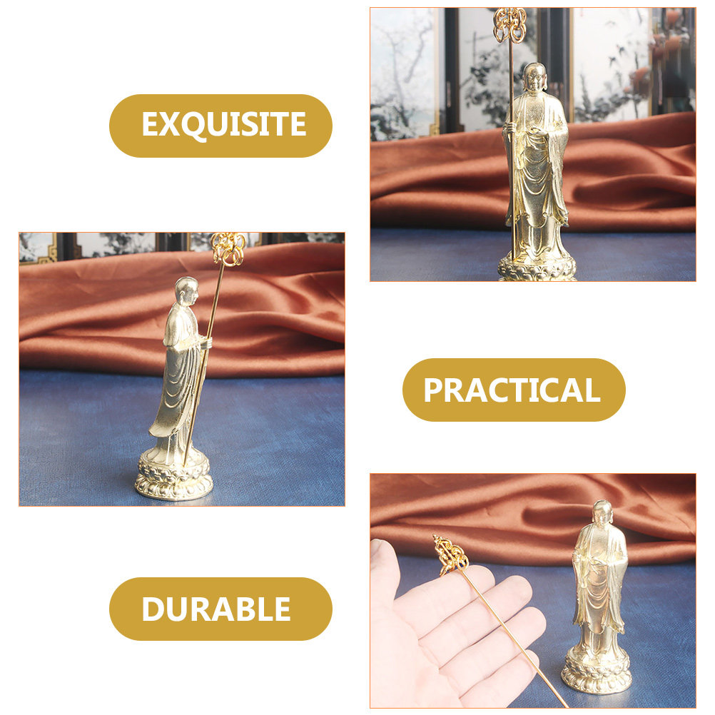 Brass Buddha Statue Monk Spade – Home Decor Zen Bewertung und Preis