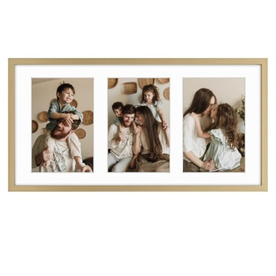 4x6 Aluminum Collage Frame Dis – Bamboo Photo Frame Bewertung und Preis
