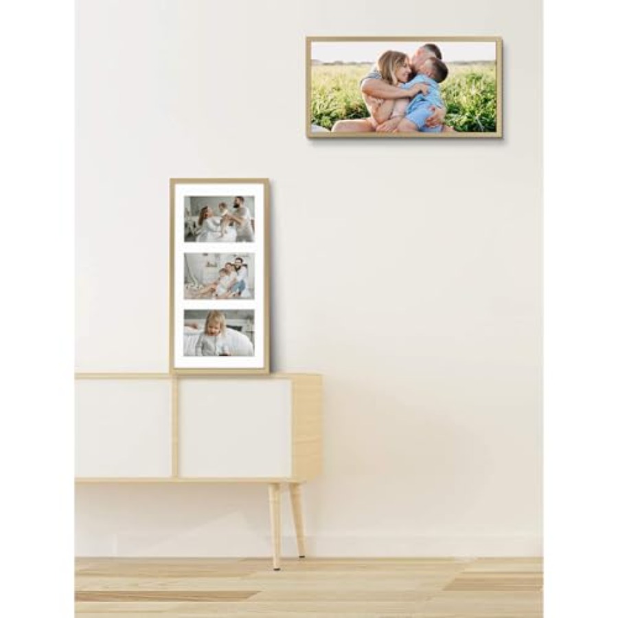 4x6 Aluminum Collage Frame Dis – Bamboo Photo Frame Bewertung und Preis