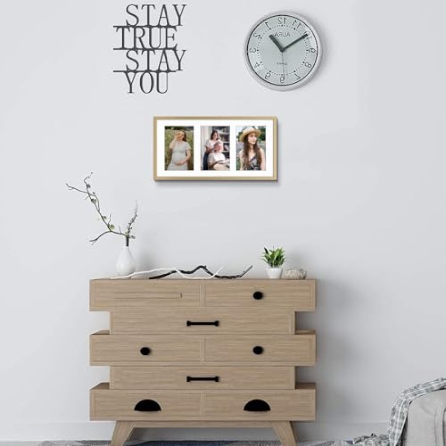4x6 Aluminum Collage Frame Dis – Bamboo Photo Frame Bewertung und Preis