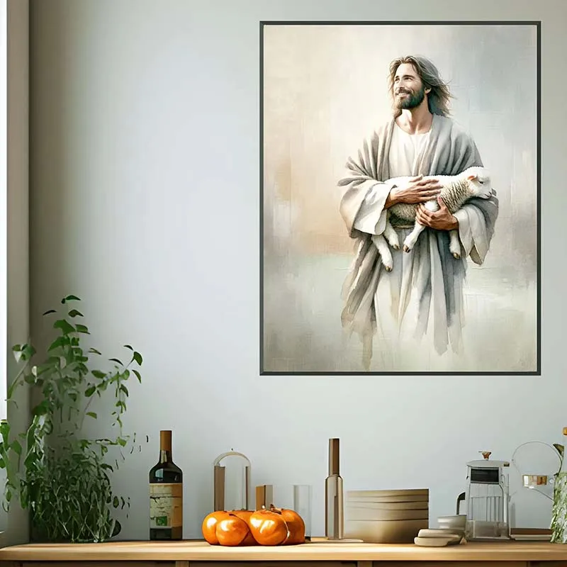 Classic Jesus Christ Walking o – Home Decor Zen Bewertung und Preis