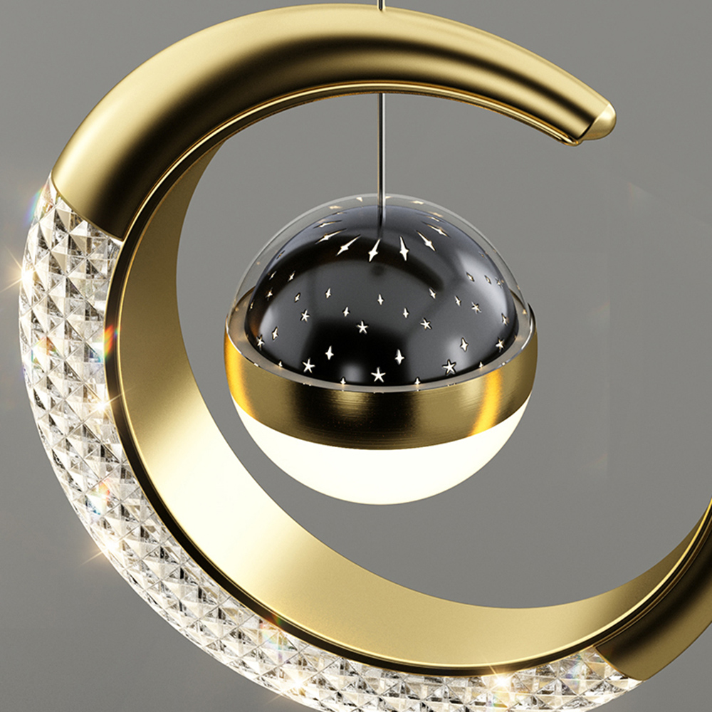 Modern LED Dining Room Lamp Pe – Hanging Moon Lamp Bewertung und Preis