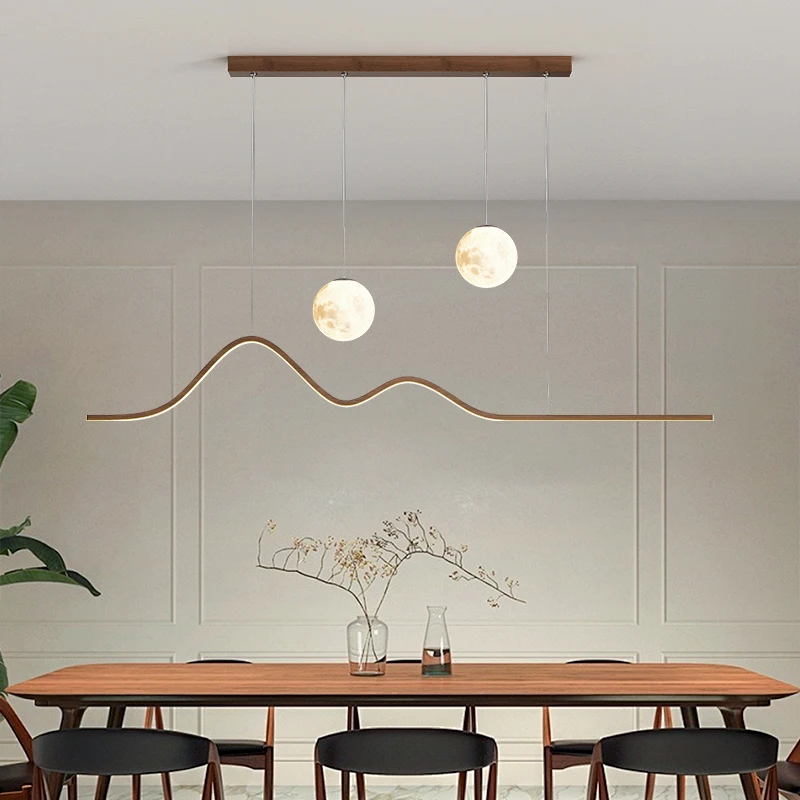 2026 LED Wood Pendant Light Fo – Hanging Moon Lamp Bewertung und Preis