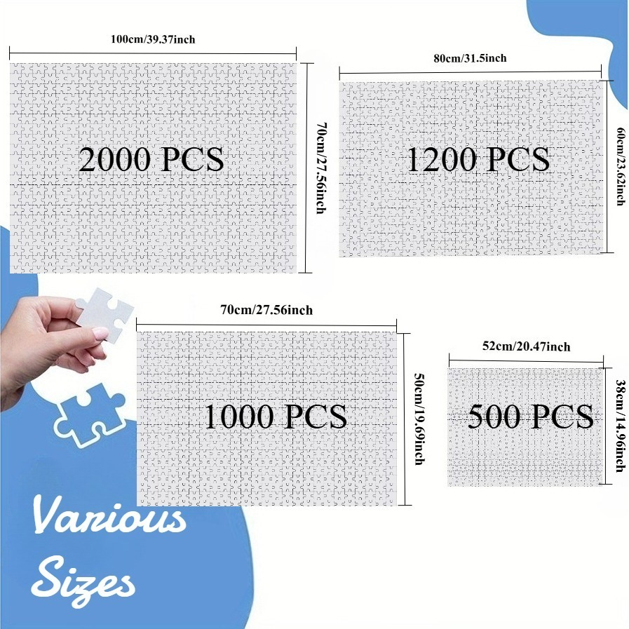 500/1000/1200/2000PCS Puzzles  – Home Decor Under 1000 Bewertung und Preis