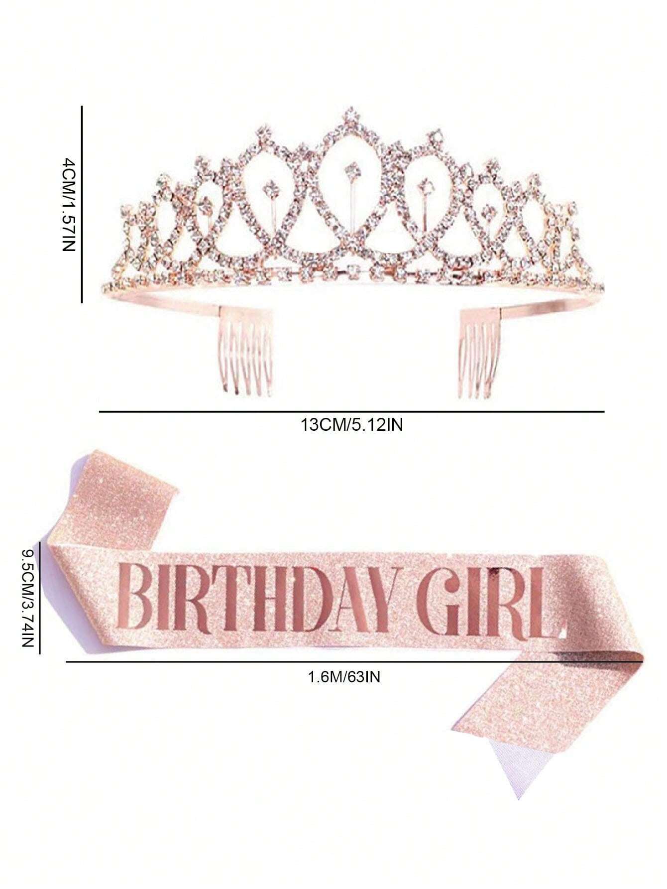 2pcs Rhinestone Decor Birthday – Home Decor For Birthday Bewertung und Preis