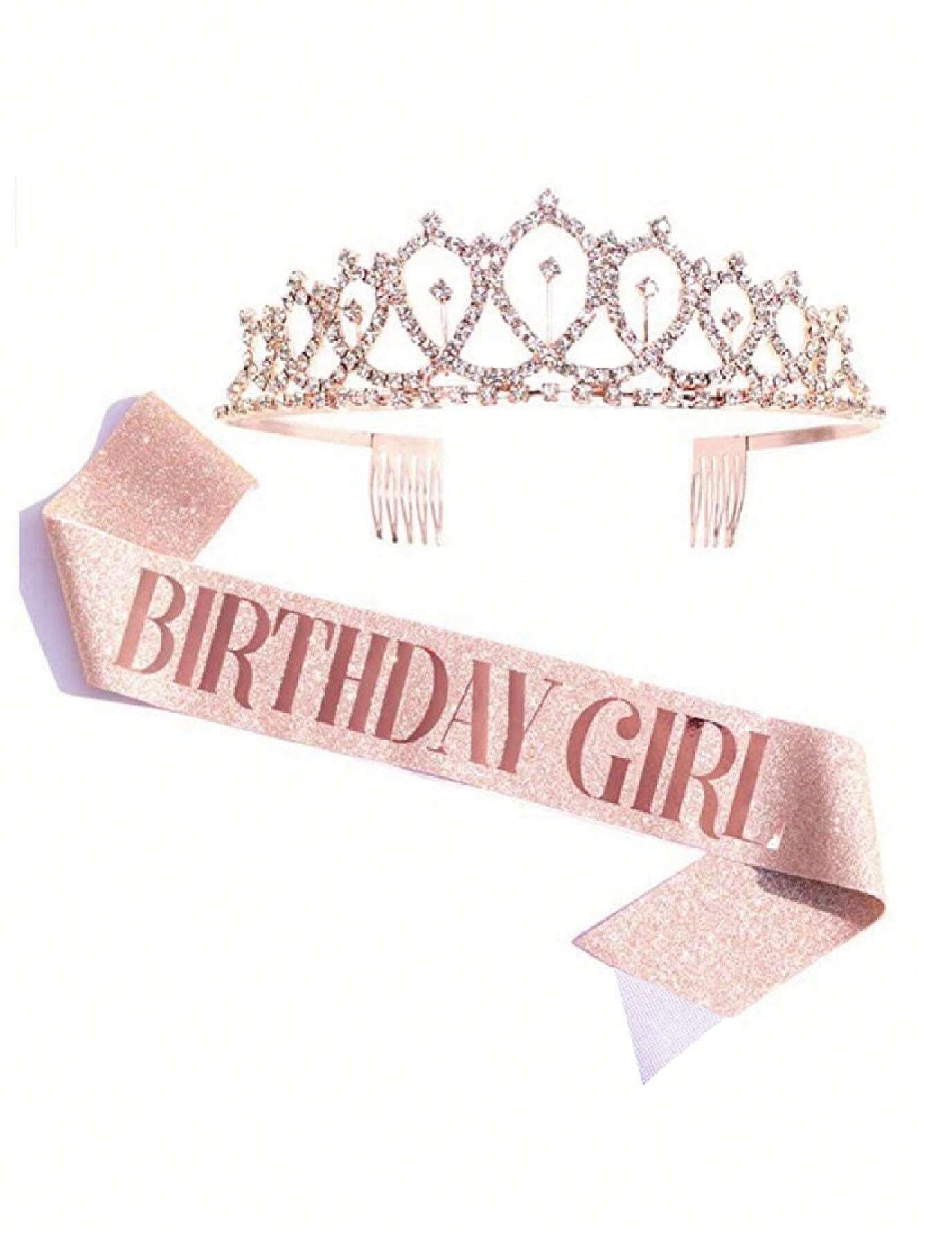 2pcs Rhinestone Decor Birthday – Home Decor For Birthday Bewertung und Preis