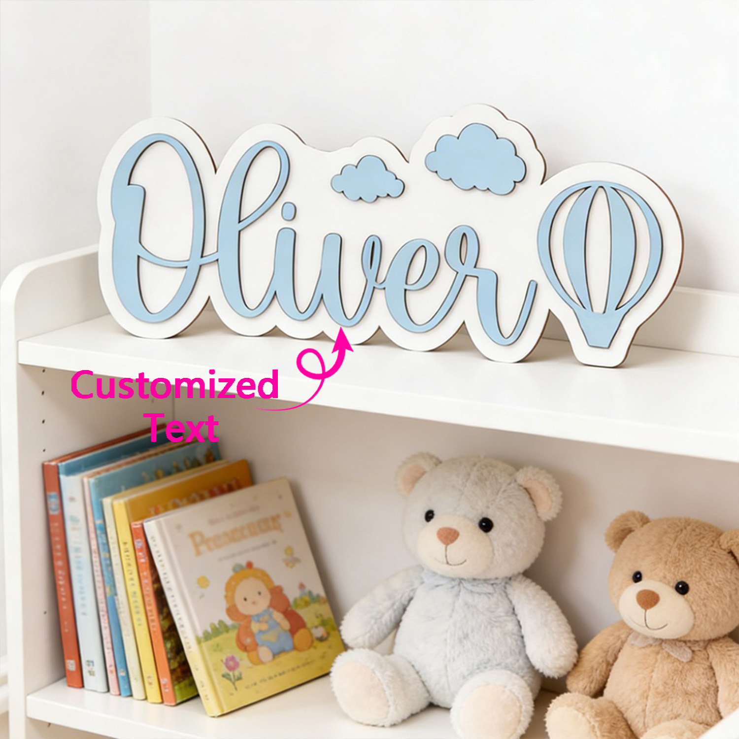 Personalized Hot Air Balloon & – Home Decor For Birthday Bewertung und Preis