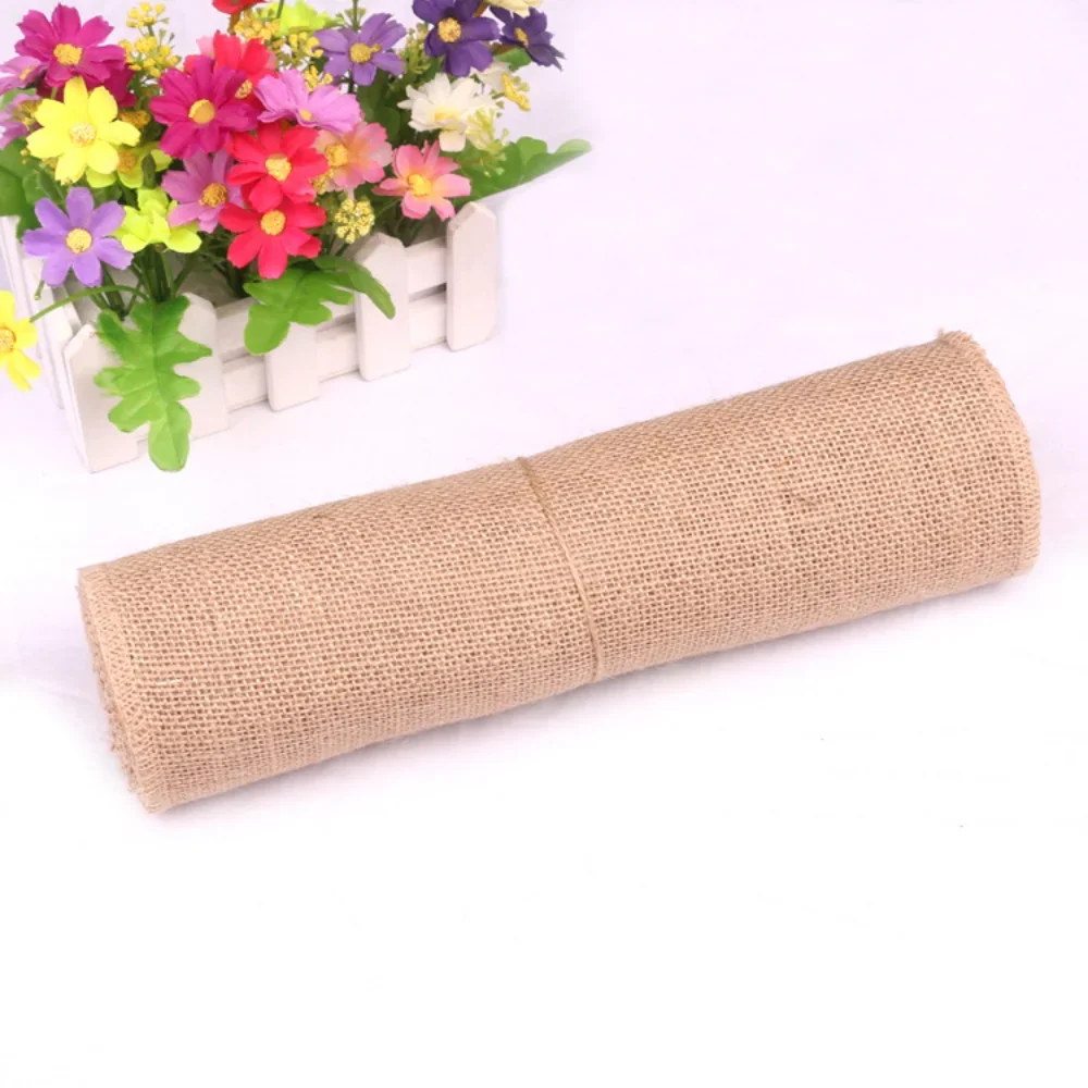 Natural Beige Burlap Roll 30cm – Linen Table Runner Bewertung und Preis