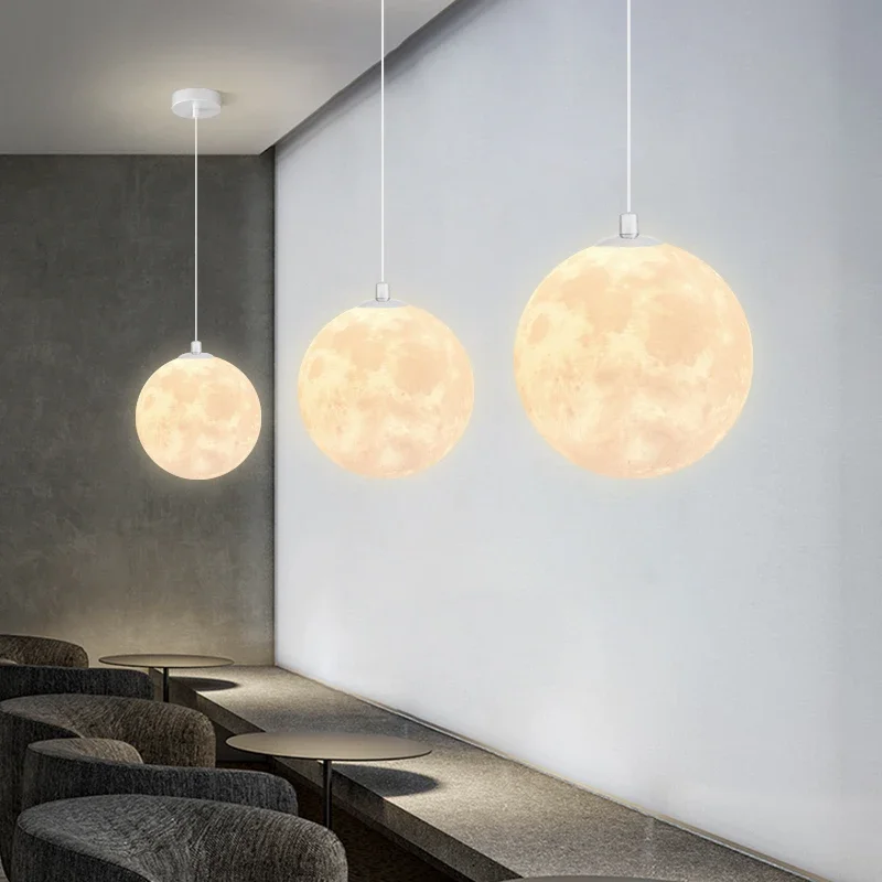Modern LED Moon Pendant Chande – Hanging Moon Lamp Bewertung und Preis