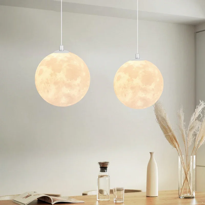 Modern LED Moon Pendant Chande – Hanging Moon Lamp Bewertung und Preis