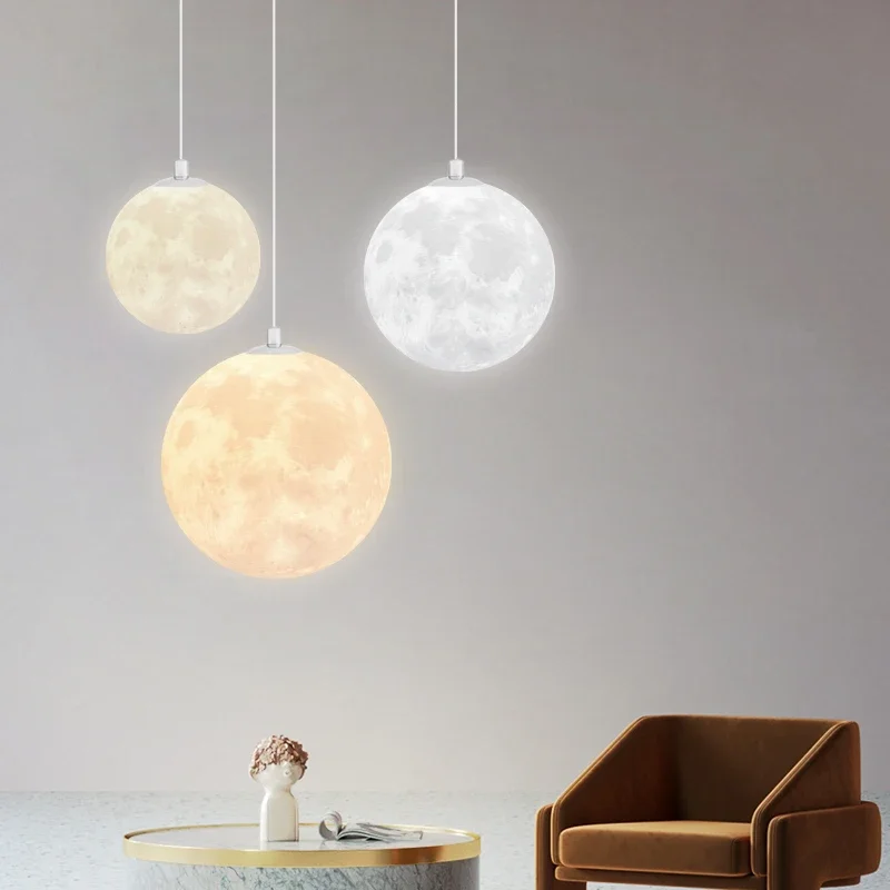 Modern LED Moon Pendant Chande – Hanging Moon Lamp Bewertung und Preis