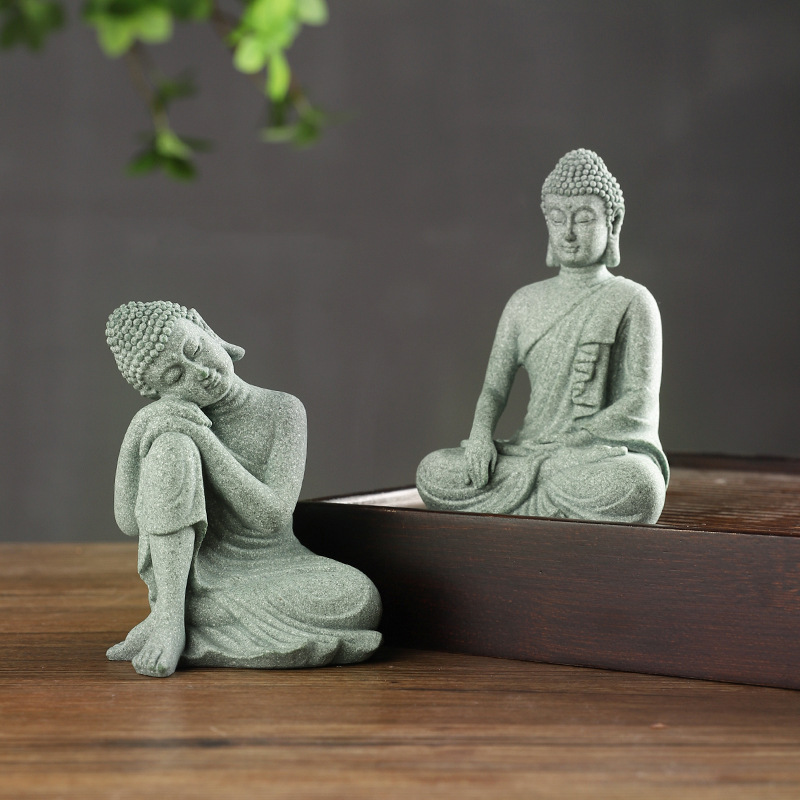 Chinese Zen Sitting Buddha Fig – Home Decor Zen Bewertung und Preis