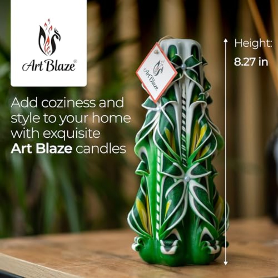 Carved Candles - Handmade Long – Home Decor Luxury Bewertung und Preis