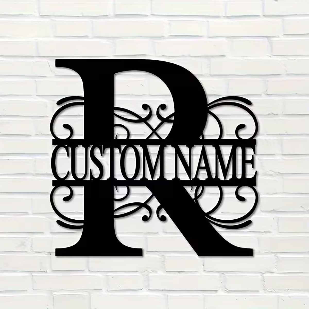 Classic Custom Monogram Metal  – Home Decor For Birthday Bewertung und Preis