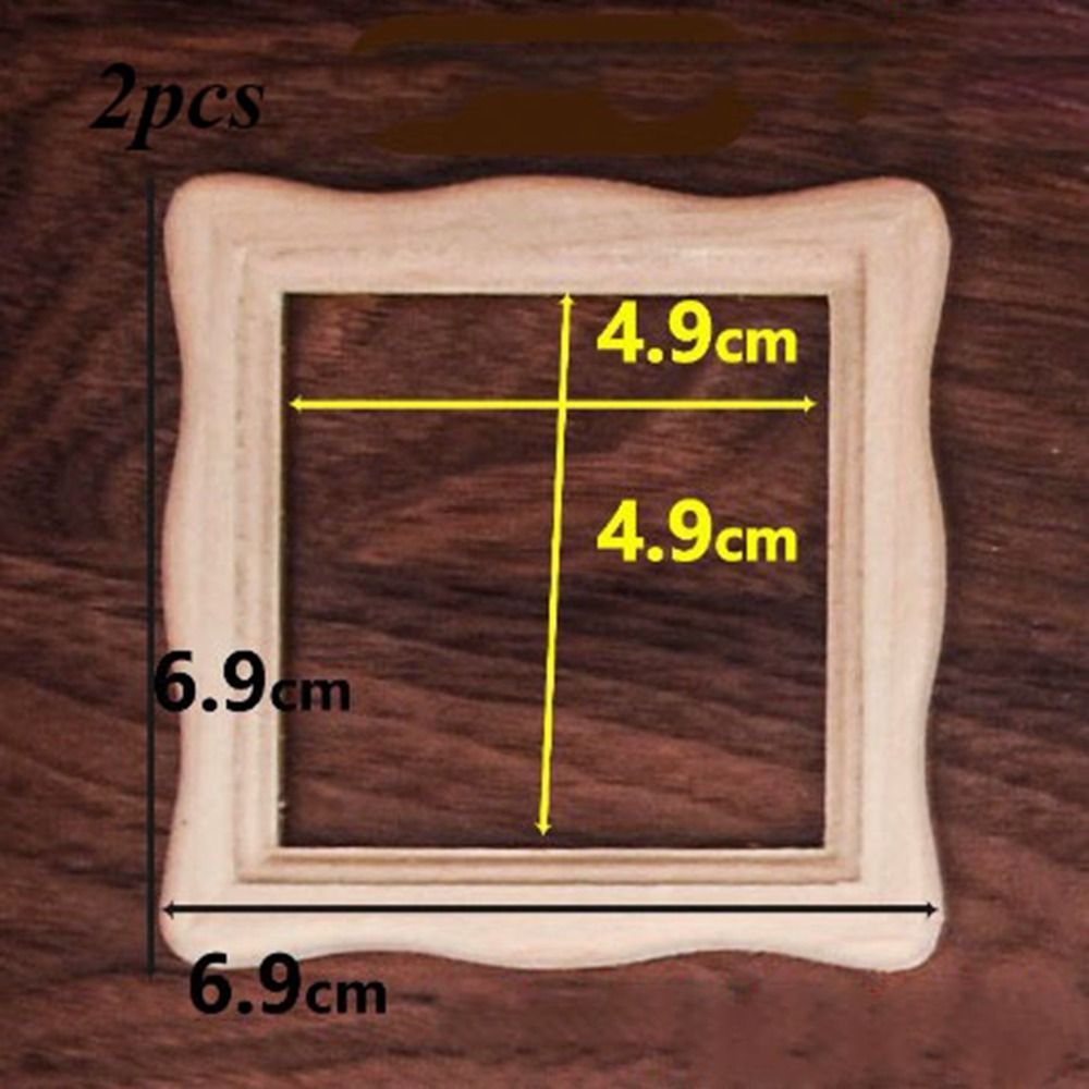 2pcs New 1/12 Dollhouse Miniat – Bamboo Photo Frame Bewertung und Preis