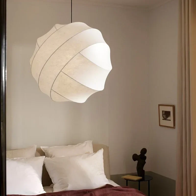 2025 Japanese Silk pendant lam – Hanging Moon Lamp Bewertung und Preis