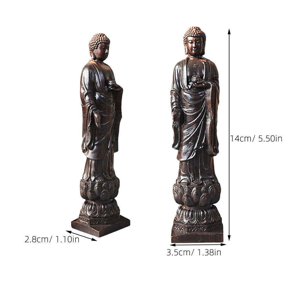 Premium Wood Buddha Statue Sta – Home Decor Zen Bewertung und Preis