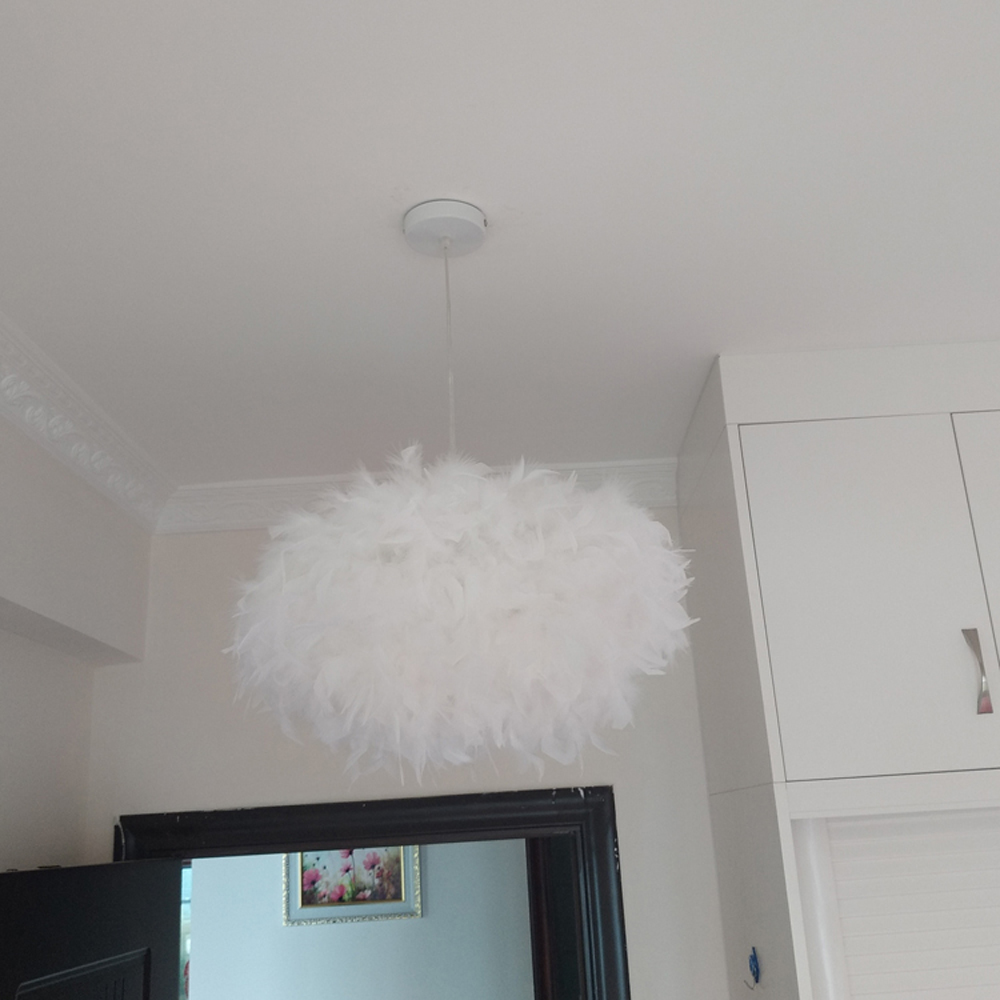 Nordic Feather Pendant Light C – Hanging Moon Lamp Bewertung und Preis