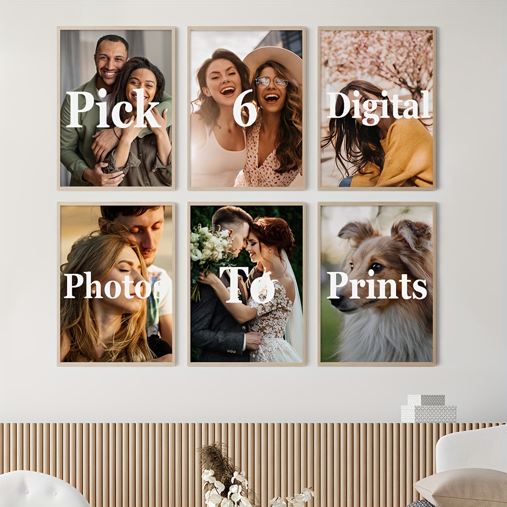 6pcs/set Custom Canvas Prints  – Home Decor Luxury Bewertung und Preis