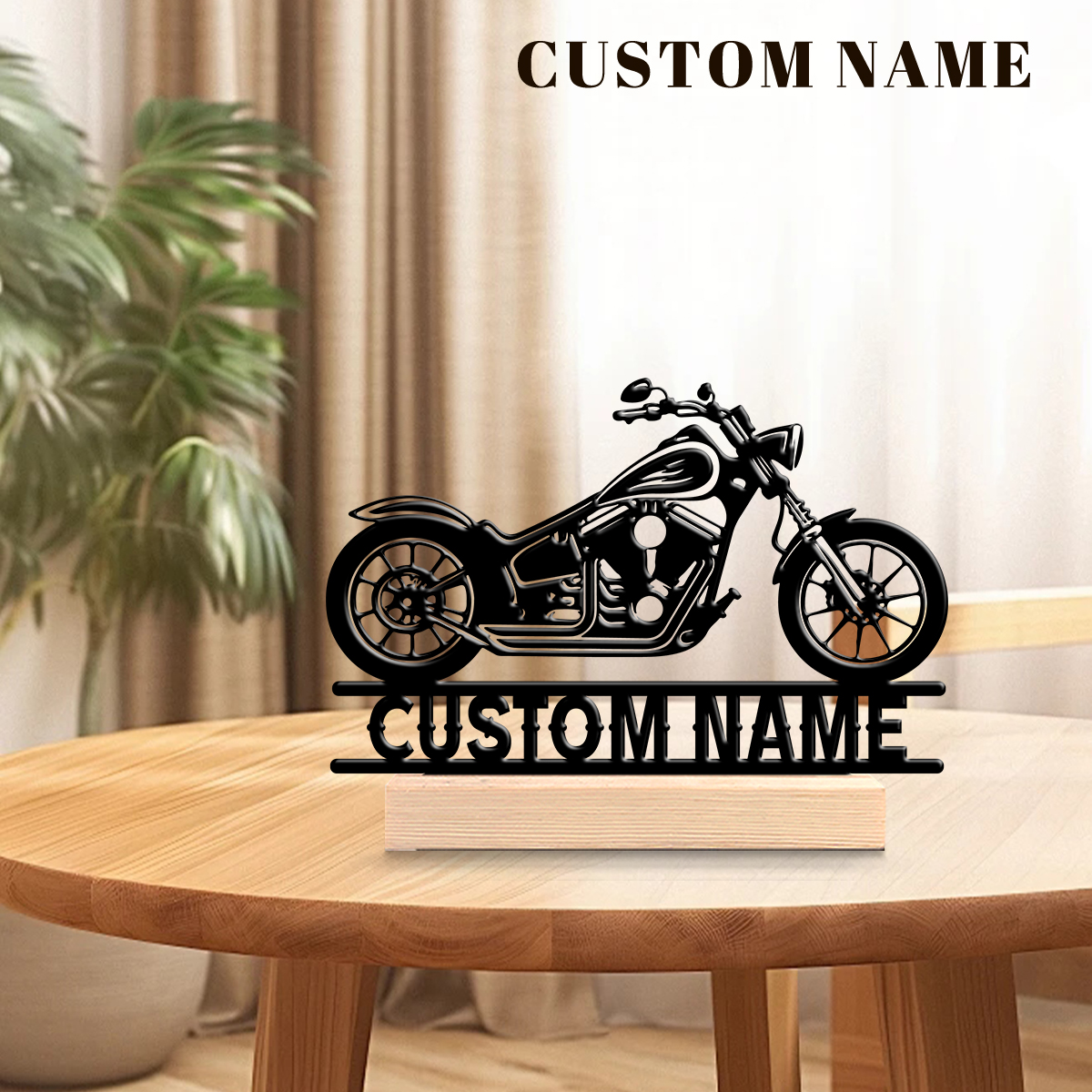 1Pc Csutom Name Road Motorbike – Home Decor For Birthday Bewertung und Preis