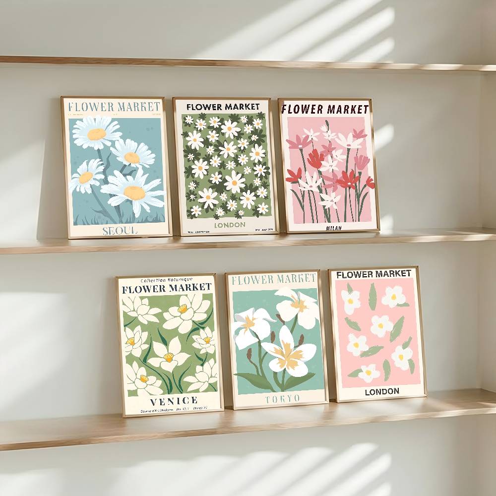 Flower Market Art Good Quality – Home Decor Market Bewertung und Preis
