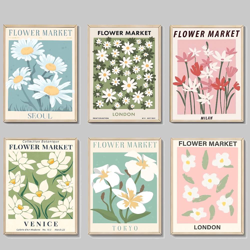 Flower Market Art Good Quality – Home Decor Market Bewertung und Preis
