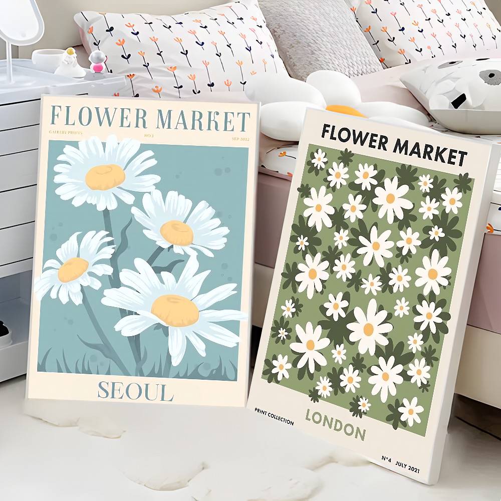 Flower Market Art Good Quality – Home Decor Market Bewertung und Preis