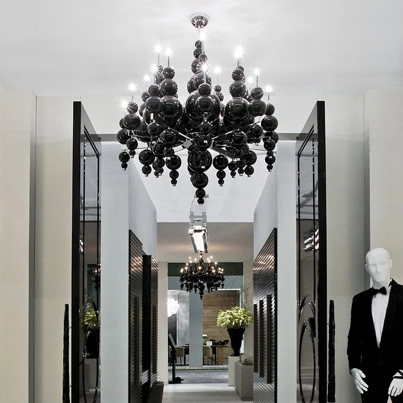 Luxury Living Room Black Chand – Hanging Moon Lamp Bewertung und Preis